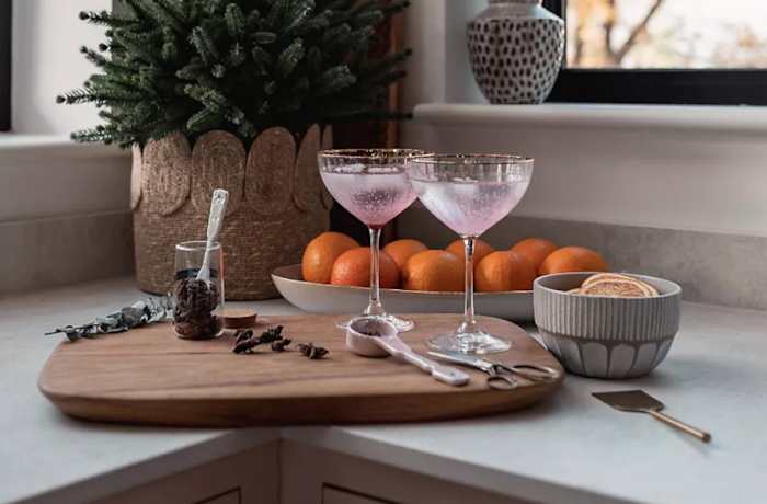 Waterfall Coupe Glasses